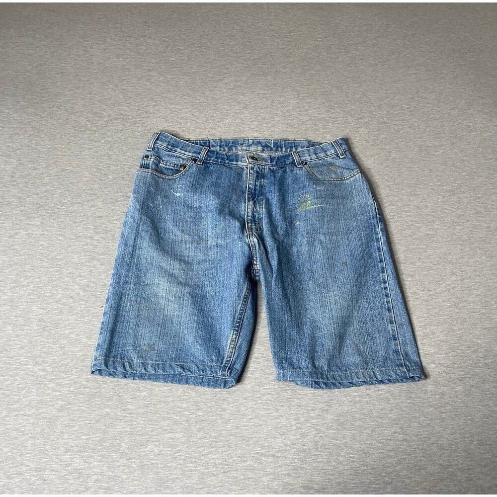 Dockers Premium Men’s Vintage Individual Fit Waistband Denim Jean Shorts